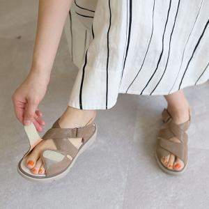 サンダル 軽量 クロスベルト 3E ゆったり ...の詳細画像4