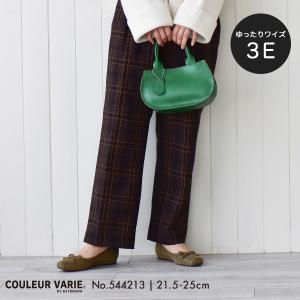 バレエシューズ パンプス 痛くない 幅広 甲高 外反母趾 内反小趾 3e 3E 21cm 25cm 小さいサイズ 大きいサイズ 旅行 疲れない オフィス クロールバリエ 544213