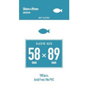 Engamesスリーブ アメリカンサイズソフト 58*89mm