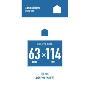 Engamesスリーブ フレンチタロットサイズソフト 63*114mm