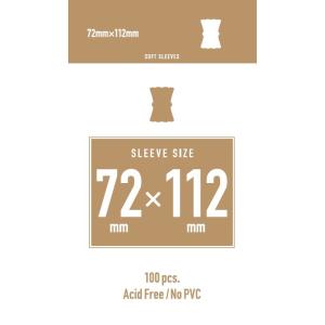 Engamesスリーブ 70*110mmカードサイズソフト 72*112mm