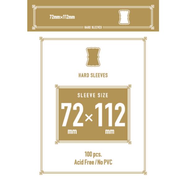 Engamesスリーブ 70*110mmカードサイズハード 72*112mm