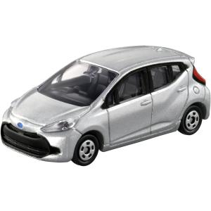 トヨタ特注 1/30 新型 アクア プラチナホワイトパールマイカ カラー