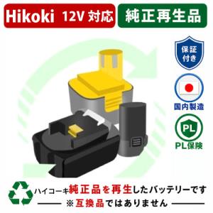 HiKOKI 0031-8075 ニッケル水素電池 EB1230H 12V 3.0Ah : 家ファン 
