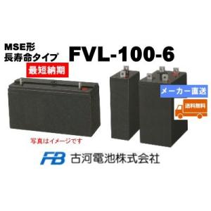 FVL-100-6【古河電池】《送料無料》制御弁式据置鉛蓄電...