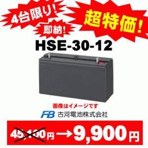 処分価格《在庫品》【古河電池】HSE30-12×9台《送料無...