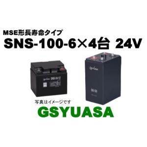 SNS100-6×4台(100-6)【GSユアサ】《送料無料...