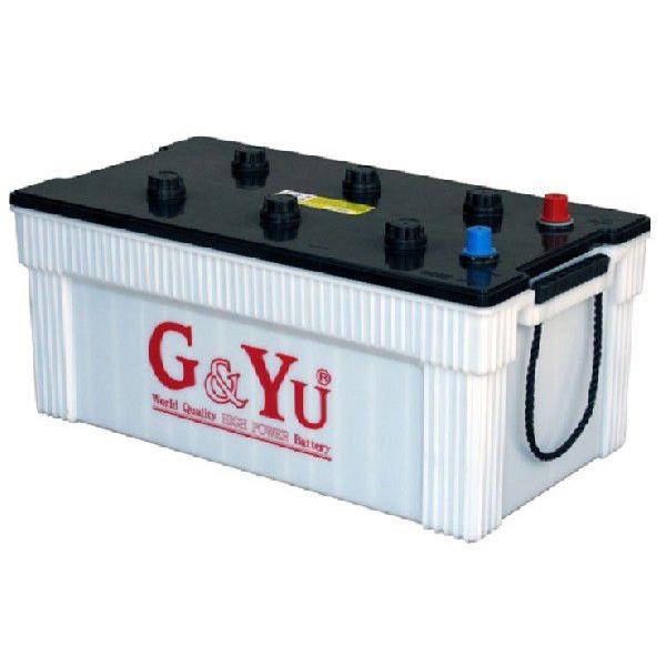 G&amp;Yu [ジーアンドユー] バッテリー 245H52　集配者・バス・トラック・船舶・建設機械用（キ...