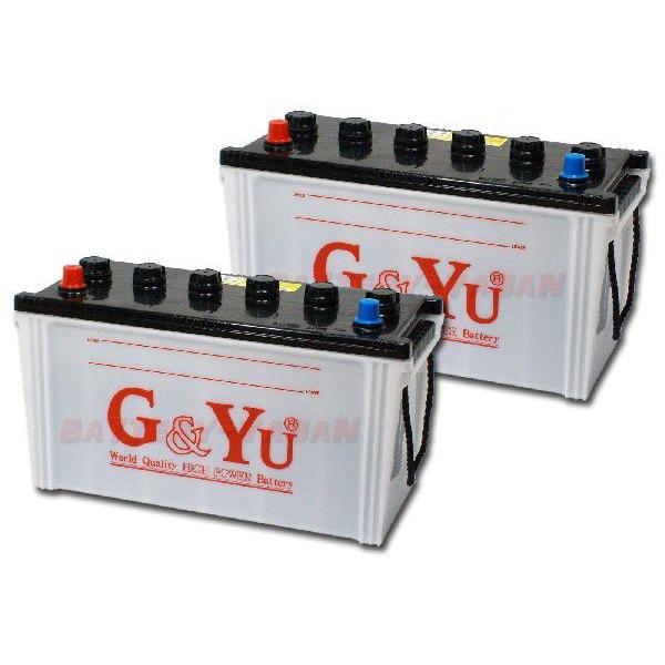 G&amp;Yu バッテリー 130E41R （お得な２個セット）