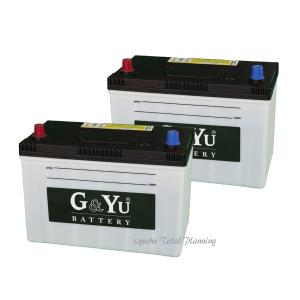G&Yu バッテリー 115D31R　（お得な2個セット）　ecobaシリーズ｜battery