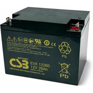 G&amp;Yu EVX12260 B3端子 小型制御弁式鉛蓄電池 12V 26Ah 密閉型 VRLA UP...