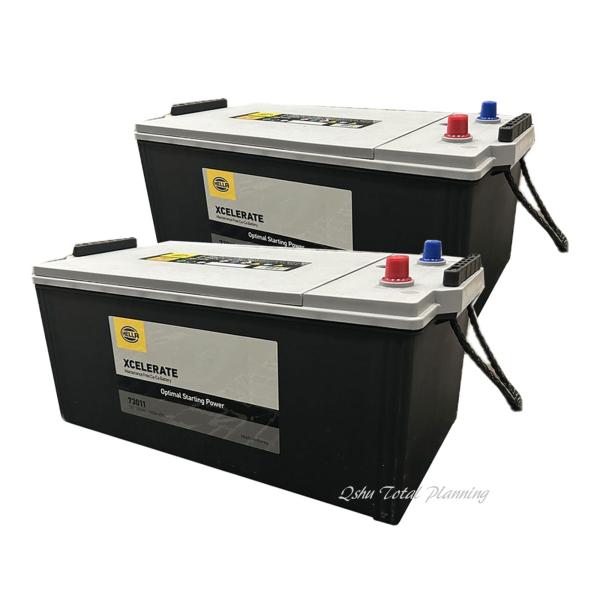 HELLA（ヘラー） バッテリー 73011（お得な２個セット）