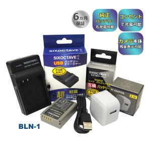 オリンパス（OLYMPUS） BLS-1 BLS-5 BLS-50 OLYMPUS 互換デュアルUSB