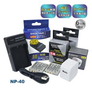 CASIO（カシオ） 【互換品】 NP-40 BC-31L 互換 USB 充電器 1点 純正