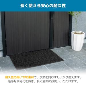 玄関マット 屋外 RK ラバーマット 泥落とし...の詳細画像3