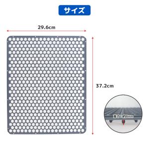 シンクマット シリコン 撥水 耐熱 最大230...の詳細画像5