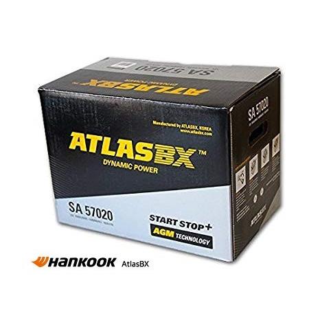 AGM LN3 70Ah Hankook Atlas bx バッテリー SA57020 ( 5709...