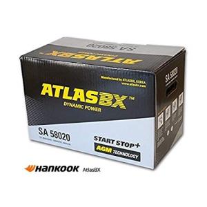 ハンコック（HANKOOK） AGM LN2 60Ah Hankook Atlas bx バッテリー