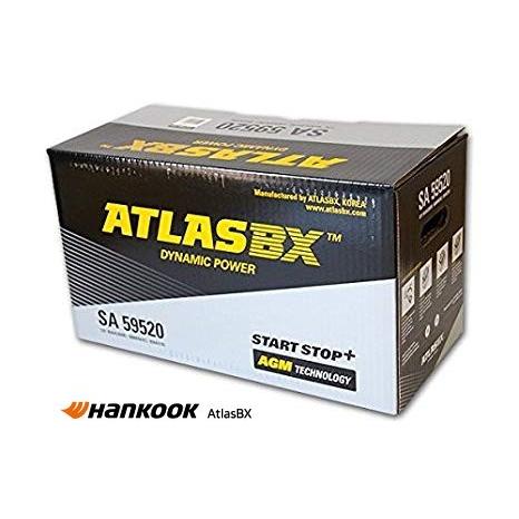 AGM LN5 95Ah Hankook Atlas bx バッテリー SA59520 ( VART...