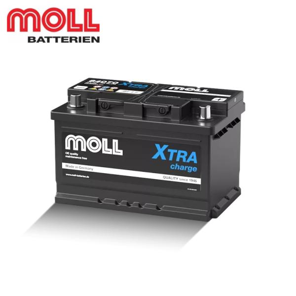 モル LBN3 70Ah 700CCA MOLL84070 XTRA Charge バッテリー Po...