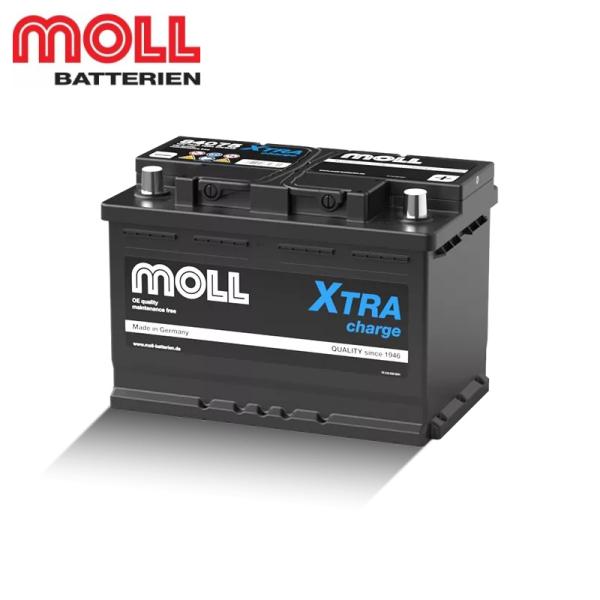 モル LN3 75Ah 720CCA MOLL84075 XTRA Charge  バッテリー Po...