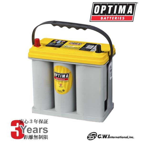 OPTIMA YELLOW オプティマ バッテリー イエロートップ YTB24R (YTB24R T...