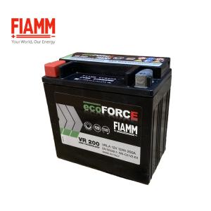 サブ バッテリー バックアップ　12V 12Ah 200A EN   FIAMM eco FORCE  VR200  AGM メルセデスベンツ　BMW