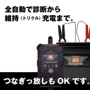 バイク バッテリー 6V/12V切替式バイク充...の詳細画像3