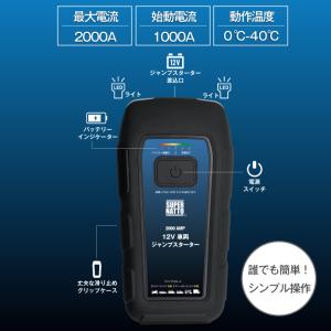 ジャンプスターター 12V車両 急なバッテリー...の詳細画像4