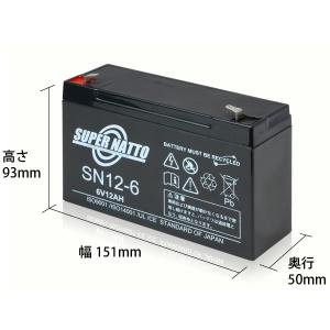 充電器 + SN12-6 バッテリー2個 お得...の詳細画像2