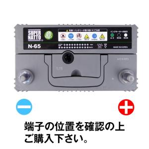自動車 バッテリー N-65/75B24L バ...の詳細画像2