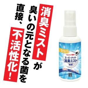 携帯用 ヘルメット専用 強力消臭スプレー ヘル...の詳細画像1