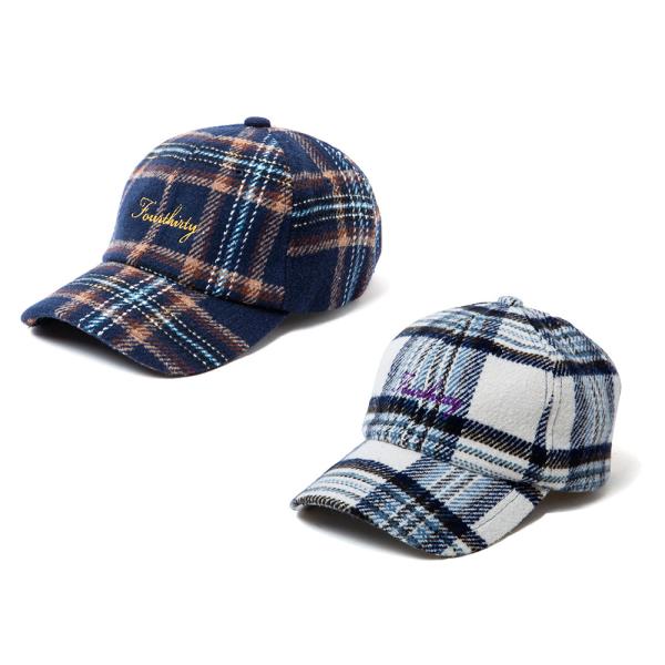 430 FOURTHIRTY フォーサーティー NEL CHECK CAP 23-176 キャップ ...