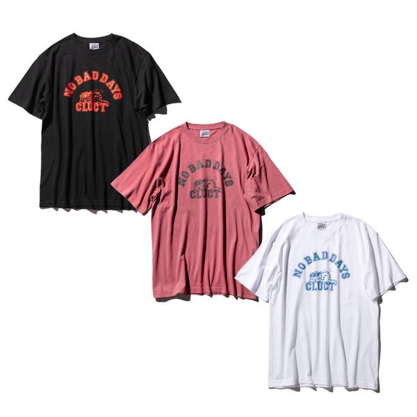 CLUCT クラクト NOBADDAYS [S/S TEE] 04868 Tシャツ 半袖 グラフィッ...