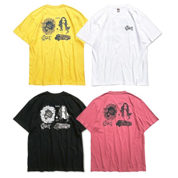 CLUCT クラクト DUNKS S/S TEE #B 04902 Tシャツ 半袖 ダンカン・レモン...