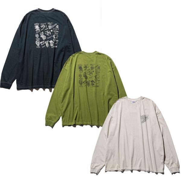 CLUCT クラクト OFF LIMITS[DYE L/S TEE] 04985 2025年4月入荷...