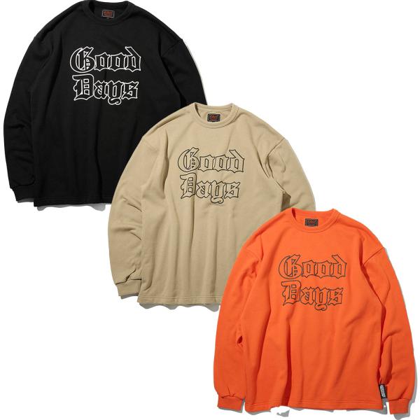 CLUCT クラクト GOOD DAYS[L/S TOP] 05119 スウェット トレーナー スト...