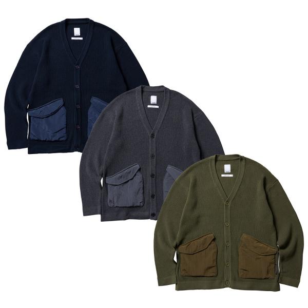 Liberaiders リベレイダース MILITARY KNIT CARDIGAN 7840224...