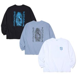 RADIALL ラディアル Road Charm CREW NECK T-SHIRT L/S RAD-25MW-CUT001 ロンT Tシャツ 長袖 マリア