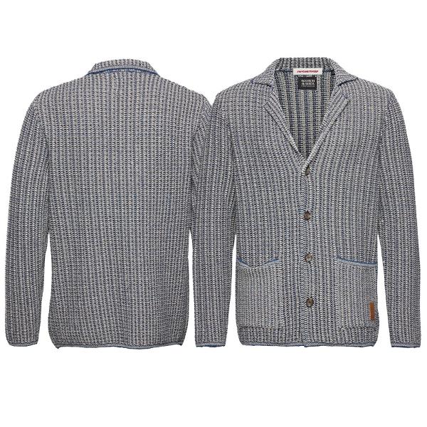 SCOTCH &amp; SODA スコッチアンドソーダ Knitted structured blazer...