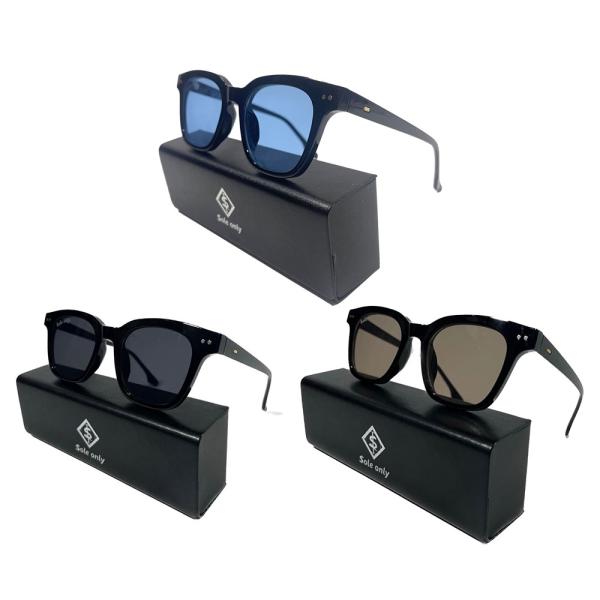 $ole only ソールオンリー カラーレンズ サングラス No.104 メガネ ブラックフレーム...