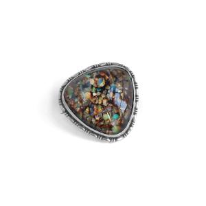 ORIA ヤドリギのブローチ フランスアンティーク : BAU ANTIQUES - 通販