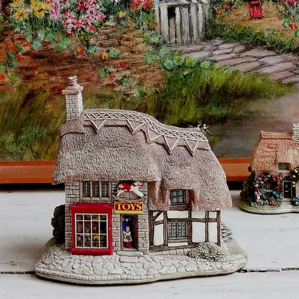 イギリスヴィンテージ　Lilliput Lane リリパットレーン “THE TOY SHOP”　1...