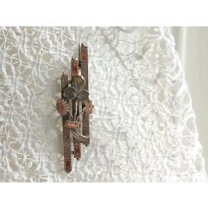 ORIA ヤドリギのブローチ フランスアンティーク : BAU ANTIQUES - 通販