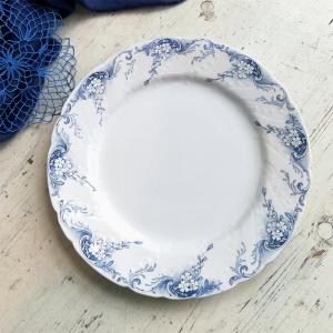 Jules Vieillard Bordeaux ボルドー窯 グリザイユプレート フランス