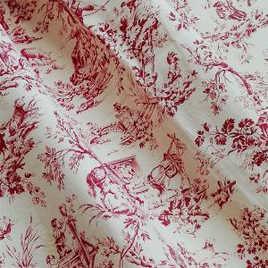 トワルドジュイ　生地　フランスアンティーク