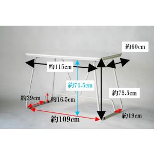 パソコンデスク パソコンテーブル オフィスデス...の詳細画像2