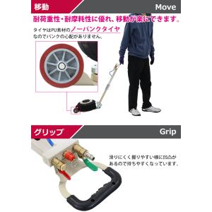 バルーンジャッキ 低床タイプ エアーバルーンジ...の詳細画像5