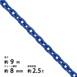 ステンレスチェーン チェーン 線径約10mm 使用荷重約1t 約1000kg ステンレスチェーン チェーン 線径約10mm 使用荷重約1t 約1000kg