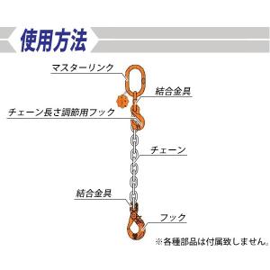 マスターリンク 使用荷重約1.6t 約1600...の詳細画像3